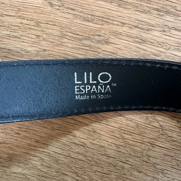 Leather riding belt - Picture 3 of 3